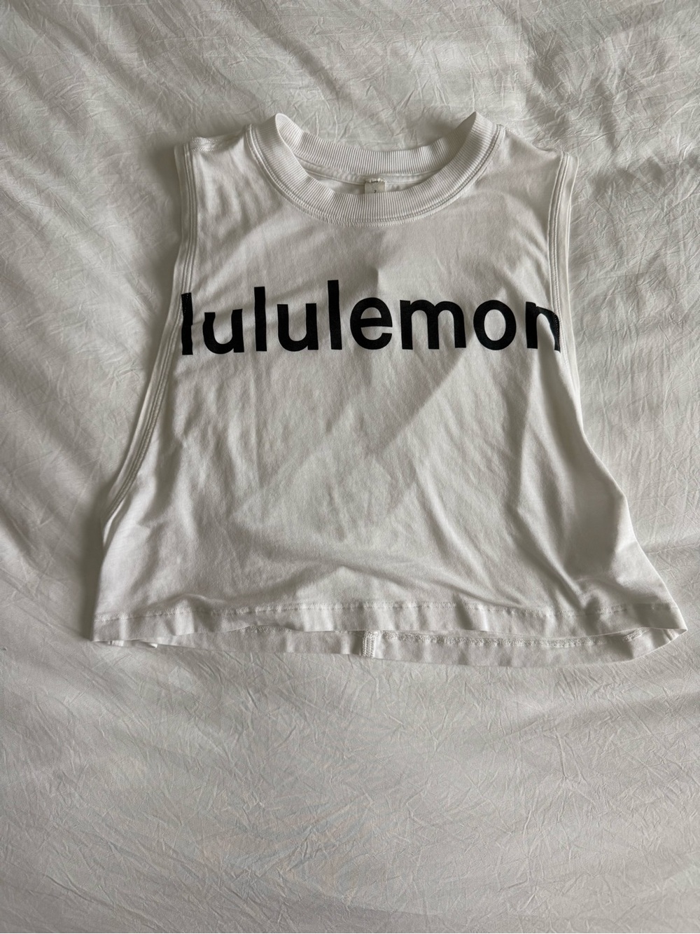 Lululemon Branded Cropped Tank